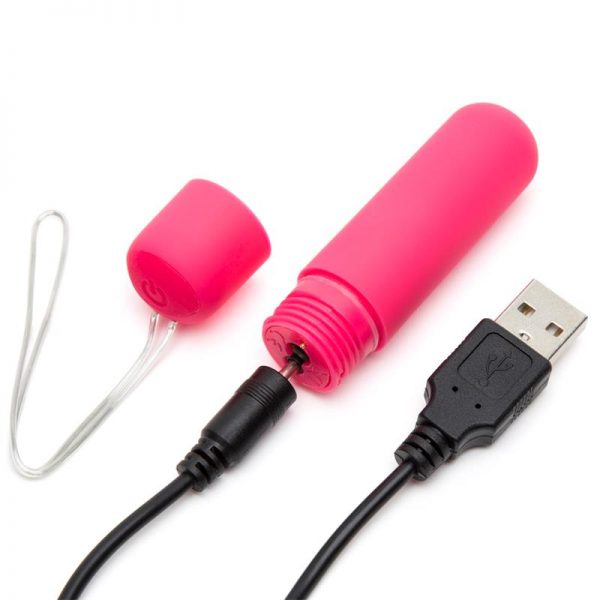 comprar Estimulador de Braguita Control Remoto USB Rosa en sex shop www.tiendaeroticaweb.es