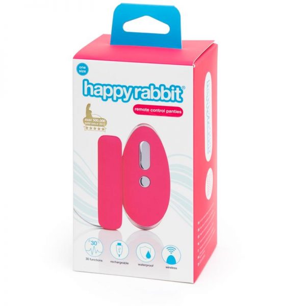 Estimulador de Braguita Control Remoto USB Rosa marca HAPPY RABBIT