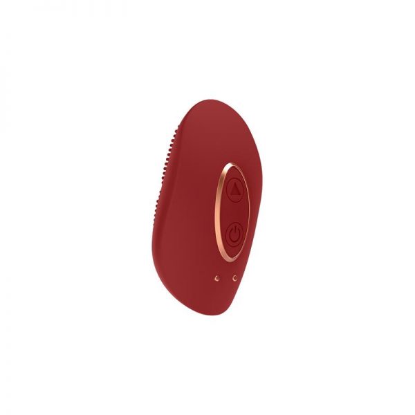 Estimulador de Clítoris Precious Rojo diseñado por la marca ELEGANCE