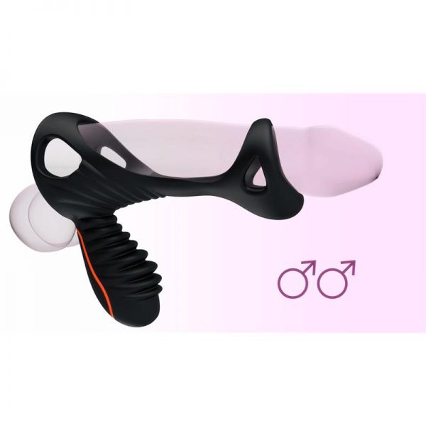 Estimulador de Parejas Gladiator F + Control LRS marca ADRIEN LASTIC