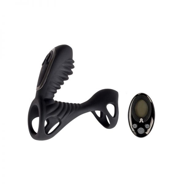 Estimulador de Parejas Gladiator F + Control LRS diseñado por la marca ADRIEN LASTIC
