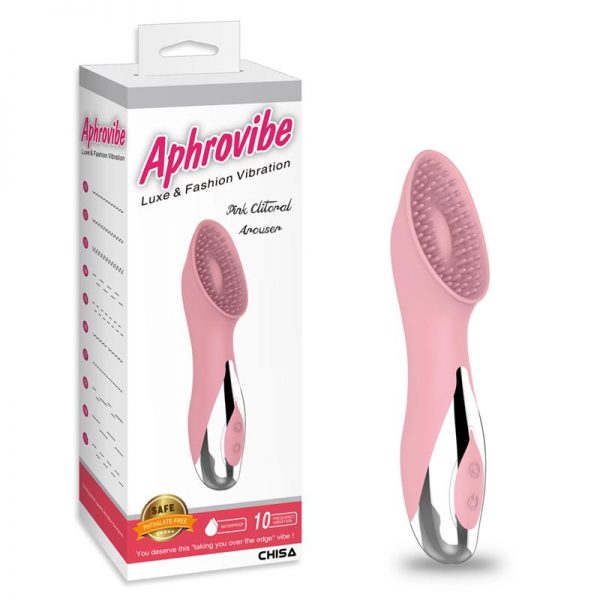 Estimulador del Clítoris Aphrovibe Silicona Rosa de calidad