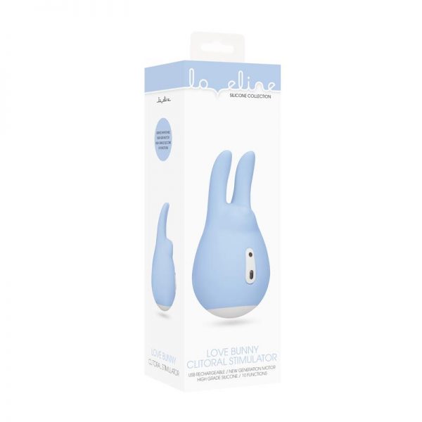 Estimulador del Clítoris Sugar Bunny Azul marca LOVELINE