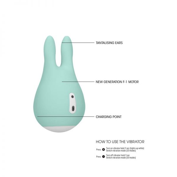 comprar Estimulador del Clítoris Sugar Bunny Verde barato y de calidad