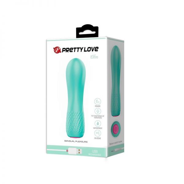 Estimulador Elfin Silicona 11.9 x 3 cm en www.tiendaeroticaweb.es