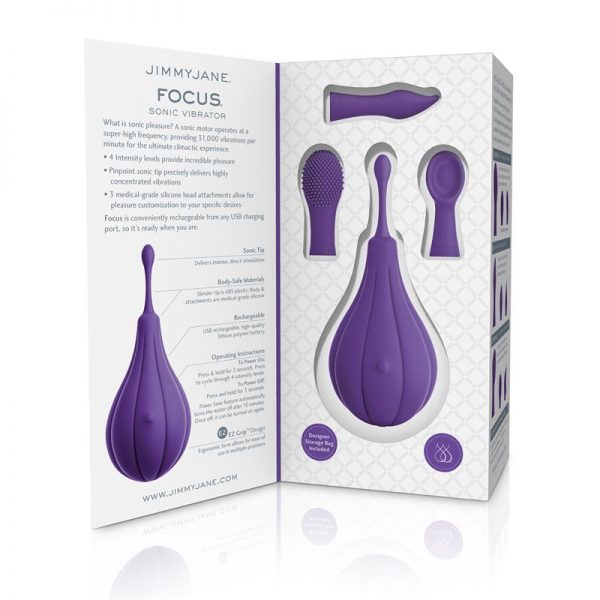 Estimulador Focus Sonic de la marca JIMMYJANE