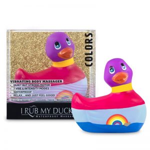 Estimulador I Rub My Duckie 2.0 Colour Purpura de la marca BIG TEAZE TOYS