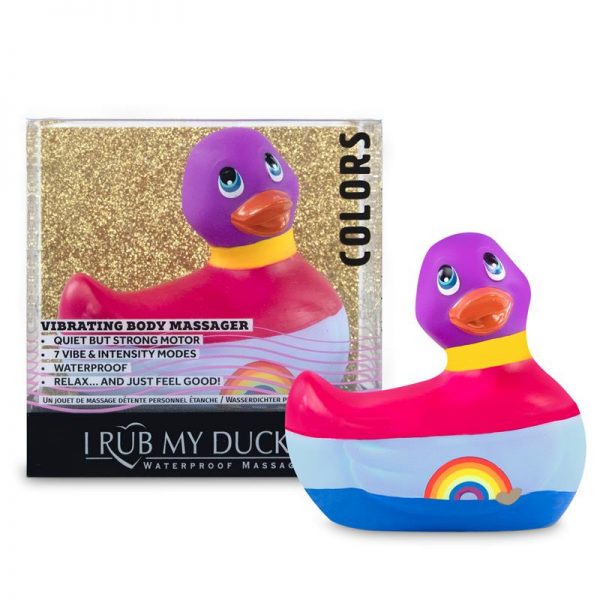 Estimulador I Rub My Duckie 2.0 Colour Purpura de la marca BIG TEAZE TOYS