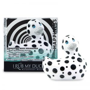 Estimulador I Rub My Duckie 2.0 Happiness Blanco y Negro de la marca BIG TEAZE TOYS