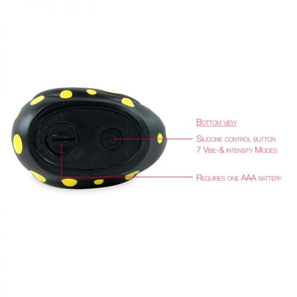 Estimulador I Rub My Duckie 2.0 Happiness Negro y Amarillo de calidad y barato
