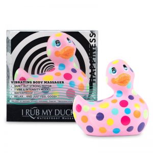 Estimulador I Rub My Duckie 2.0 Happiness Rosa y Multicolor de la marca BIG TEAZE TOYS