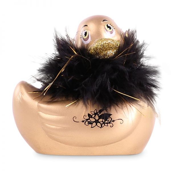Estimulador I Rub My Duckie 2.0 Paris Dorado fabricado por BIG TEAZE TOYS