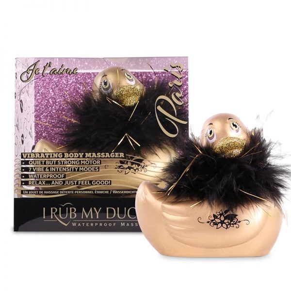 Estimulador I Rub My Duckie 2.0 Paris Dorado de la marca BIG TEAZE TOYS