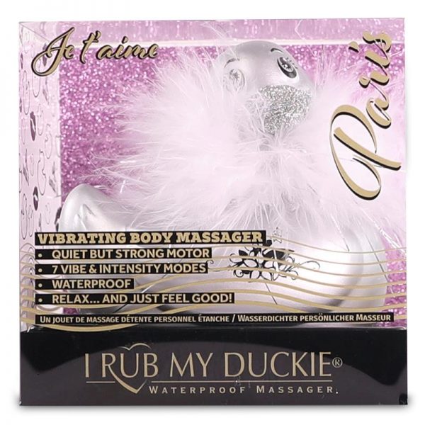 Estimulador I Rub My Duckie 2.0 Paris Plata de la tienda erótica web www.tiendaeroticaweb.es