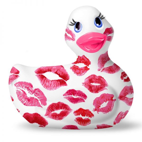 Estimulador I Rub My Duckie 2.0 Romance Blanco y Rosa fabricado por BIG TEAZE TOYS