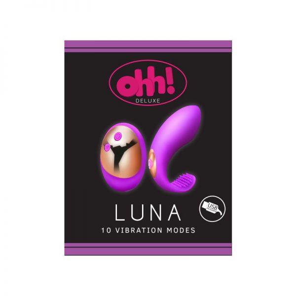 comprar Estimulador Luna Silicona Medica 6 x 4.6 cm Purpura barato y de calidad