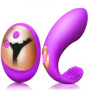 Estimulador Luna Silicona Medica 6 x 4.6 cm Purpura diseñado por la marca OHH TOYS DELUXE