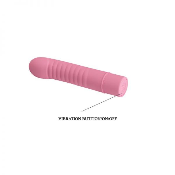 Estimulador Mick Silicona Rosa diseñado por la marca PRETTYLOVE
