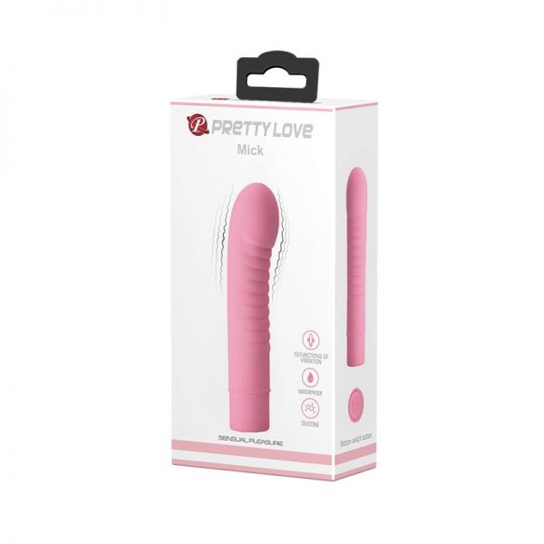 Estimulador Mick Silicona Rosa en www.tiendaeroticaweb.es