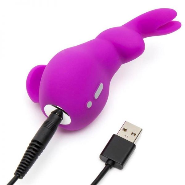 Estimulador Mini Ears Recargable USB Purpura de calidad