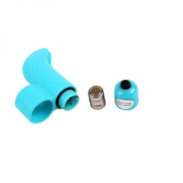 Estimulador MisSweet 7.6 x 2.2 cm Silicona Azul de la tienda erótica web www.tiendaeroticaweb.es