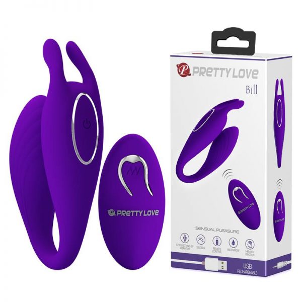 Estimulador para Parejas Bill Función Memoria de la marca PRETTYLOVE