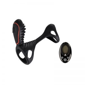 Estimulador Parejas Gladiator + Control LRS diseñado por la marca ADRIEN LASTIC