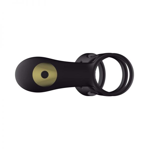 Estimulador Parejas Kayla Silicona Medica Negro 9.9 x 3.6 cm barato