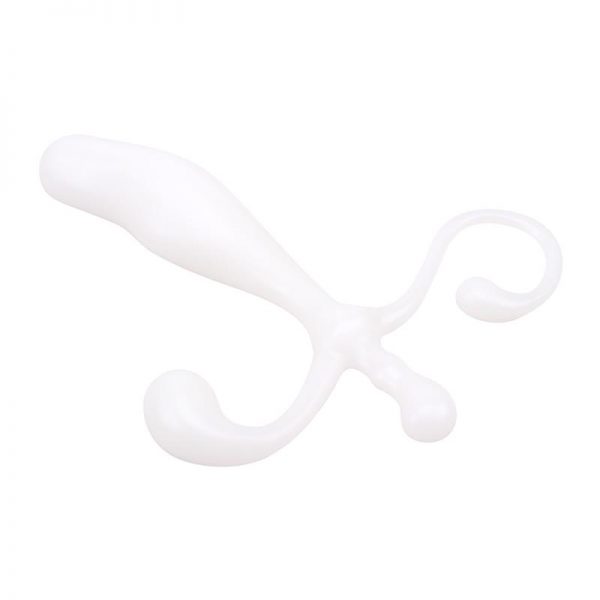 Estimulador Prostatico 12.5 x 2.5 cm Blanco de la tienda erótica web www.tiendaeroticaweb.es