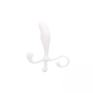 Estimulador Prostatico 12.5 x 2.5 cm Blanco diseñado por la marca CHISA