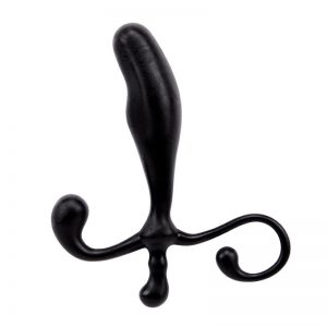 Estimulador Prostatico 12.5 x 2.5 cm Negro diseñado por la marca CHISA