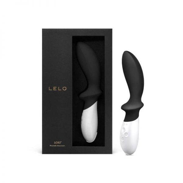 comprar LOKI Estimulador Prostático Negro Obsidiana en sex shop online