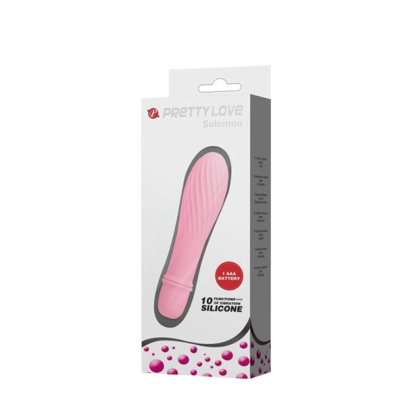 Estimulador Solomon Rosa Claro de la tienda erótica web www.tiendaeroticaweb.es