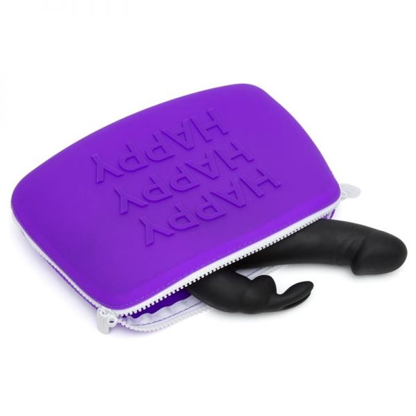 Estuche con Cremallera HAPPY Grande Purpura de precio barato