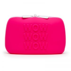 Estuche con Cremallera WOW Pequeña Rosa diseñado por la marca HAPPY RABBIT
