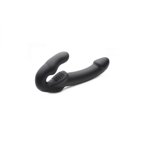 Evoke Vibrador Doble Negro diseñado por la marca STRAP U