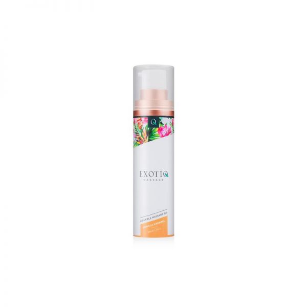 Aceite de Masaje Vainilla y Caramelo  100 ml diseñado por la marca EXOTIQ