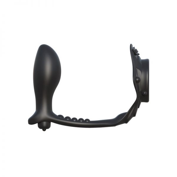 Fantasy C-Ringz Anillo con Plug Anal Pesado Color Negro en www.tiendaeroticaweb.es