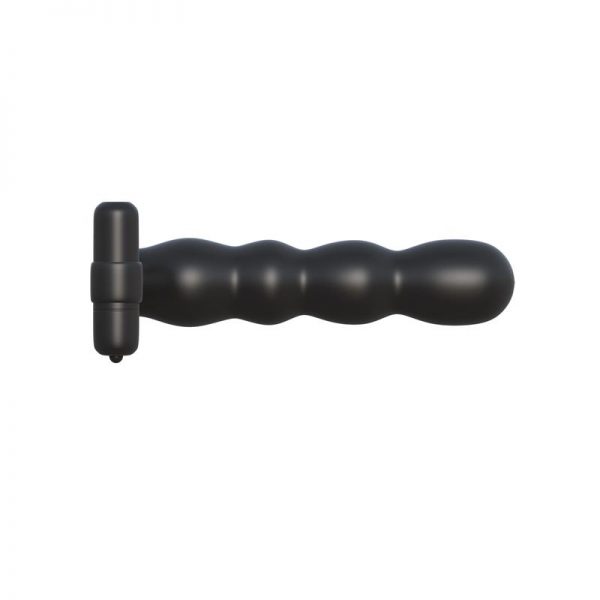 Fantasy C-Ringz Anillo Doble Penetrador Flexible Negro diseñado por FANTASY C-RINGZ