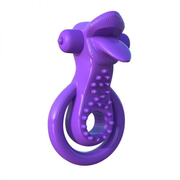 Fantasy C-Ringz Anillo para Parejas Lovely Licks Púrpura marca FANTASY C-RINGZ