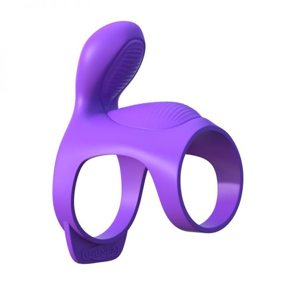 Fantasy C-Ringz Anillo Vibrador para Parejas Ultimate Cage Púrpura marca FANTASY C-RINGZ