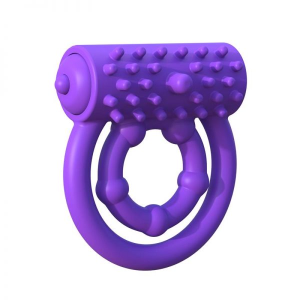 Fantasy C-Ringz Anillo Vibrador Prolongador del Rendimiento Púrpura marca FANTASY C-RINGZ