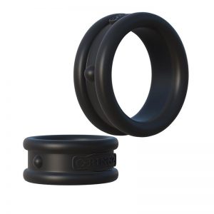 Fantasy C-Ringz  Max-Width Silicone Rings-Black marca FANTASY C-RINGZ