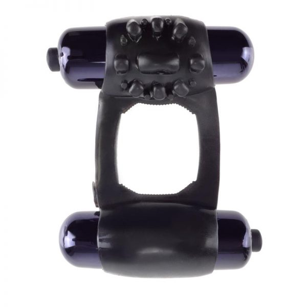 Fantasy C-Ringz  Super Anillo Duo Vibrador Negro de calidad