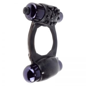Fantasy C-Ringz  Super Anillo Duo Vibrador Negro barato