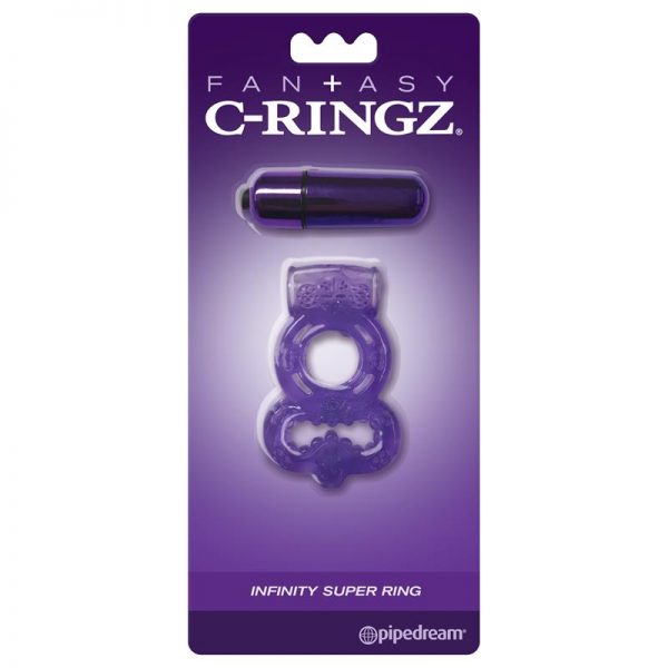 Fantasy C-Ringz Super Anillo Infinity Púrpura marca FANTASY C-RINGZ