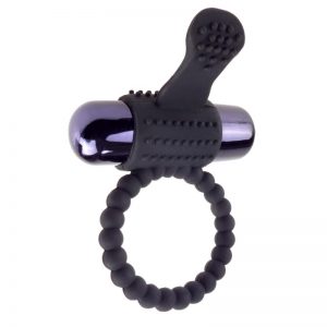 Fantasy C-Ringz Super Anillo Vibrador de Silicona Negro barato