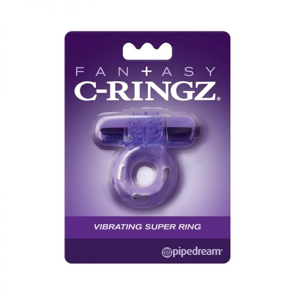 Fantasy C-Ringz Super Anillo Vibrador Púrpura marca FANTASY C-RINGZ