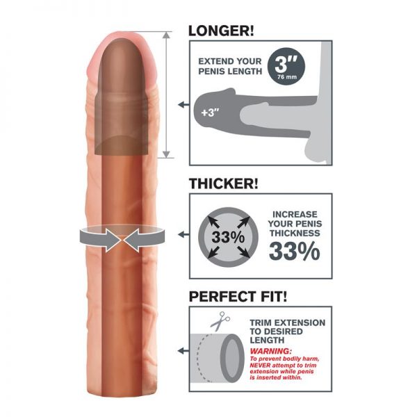 6 cm Extensión de Pene - Color Natural marca FANTASY X-TENSIONS