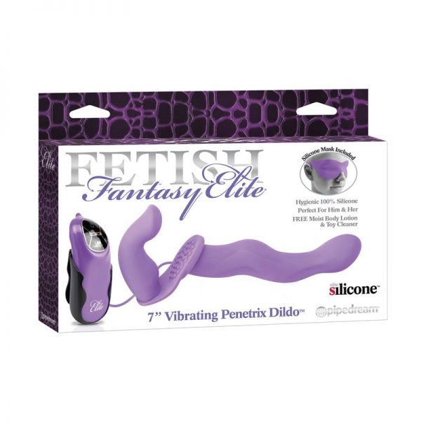 80 cm Penetrix Dildo Vibrador Púrpura marca FETISH FANTASY ELITE